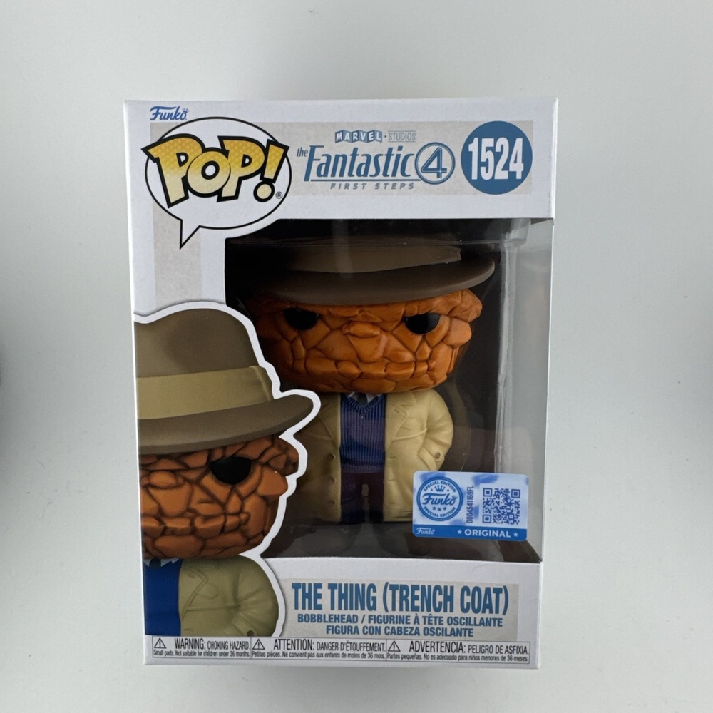 Funko Pop! Marvel Fantastic Four - The Thing (Trench Coat) #1524 Protector Offer